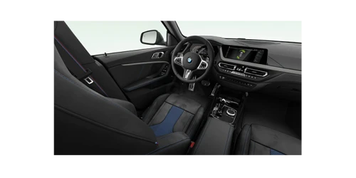 BMW_2 Series_2024년형_M235i xDrive Gran Coupe_color_int_Cloth 'Trigon' Alcantara Black (BK).png